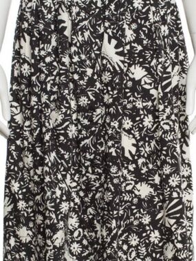 Cara Cara Black & White printed midi skirt  - Size M
